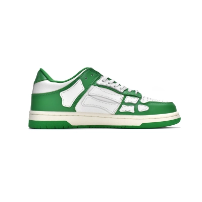 EM Sneakers Amiri Skel Top Low Whtie Green 02