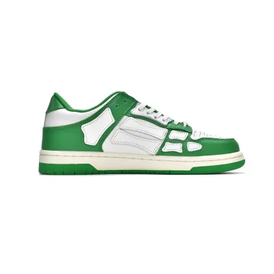 EMSneakers AMIRI Skel Top Low Whtie Green 02