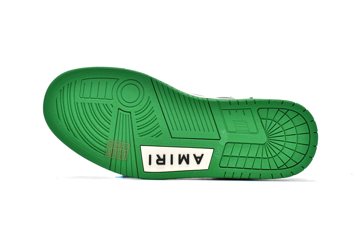EM Sneakers Amiri Skel Top Low Whtie Green