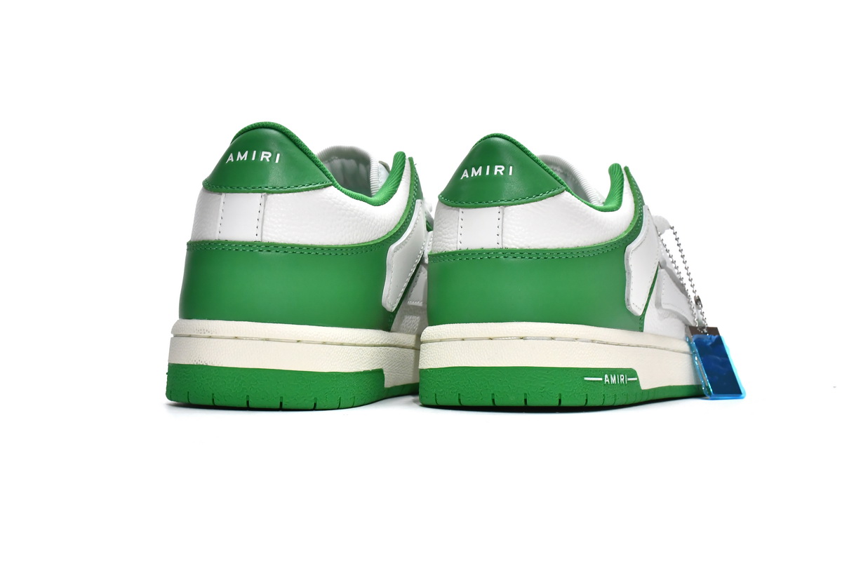 EM Sneakers Amiri Skel Top Low Whtie Green