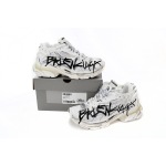EM Sneakers Balenciaga Runner White and Black Characters