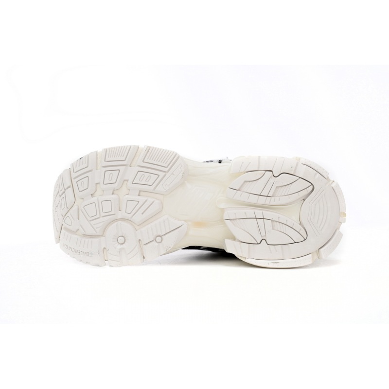 EM Sneakers Balenciaga Runner White and Black Characters
