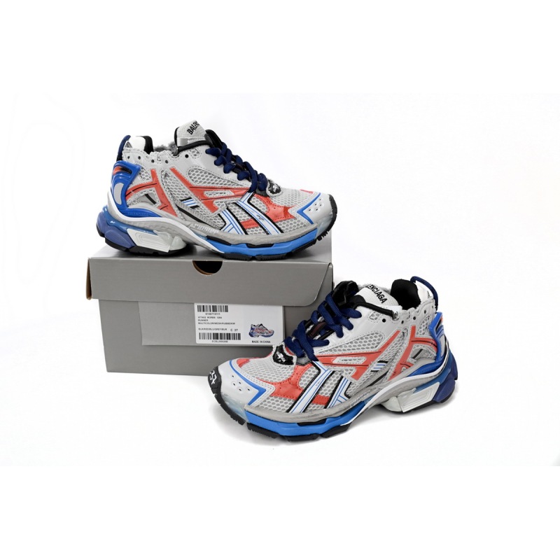 EM Sneakers Balenciaga Runner Blue Orange