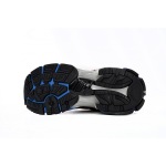 EM Sneakers Balenciaga Runner White and Blue Printing