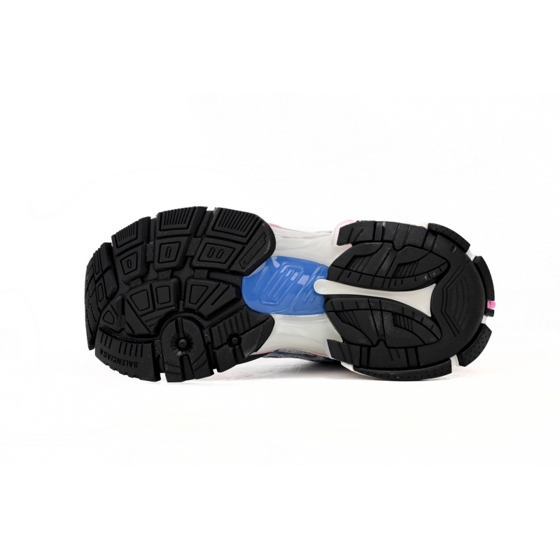 EM Sneakers Balenciaga Runner White Blue Red