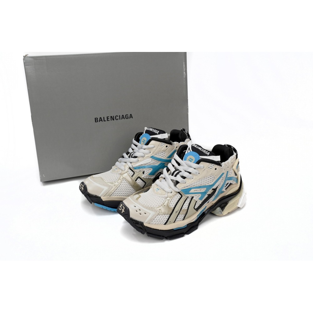 EM Sneakers Balenciaga Runner Grey Blue