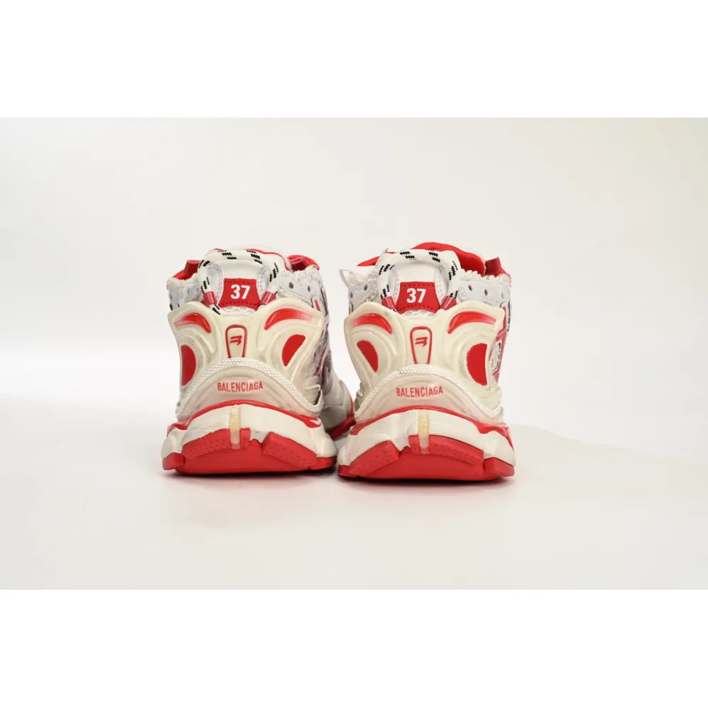 EMSneakers Balenciaga Runner White Red