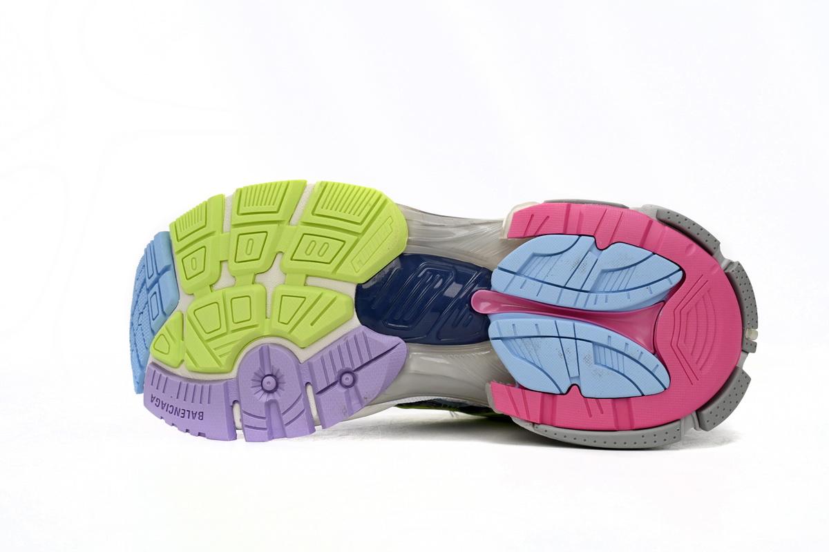 EM Sneakers Balenciaga Runner Yellow Purple