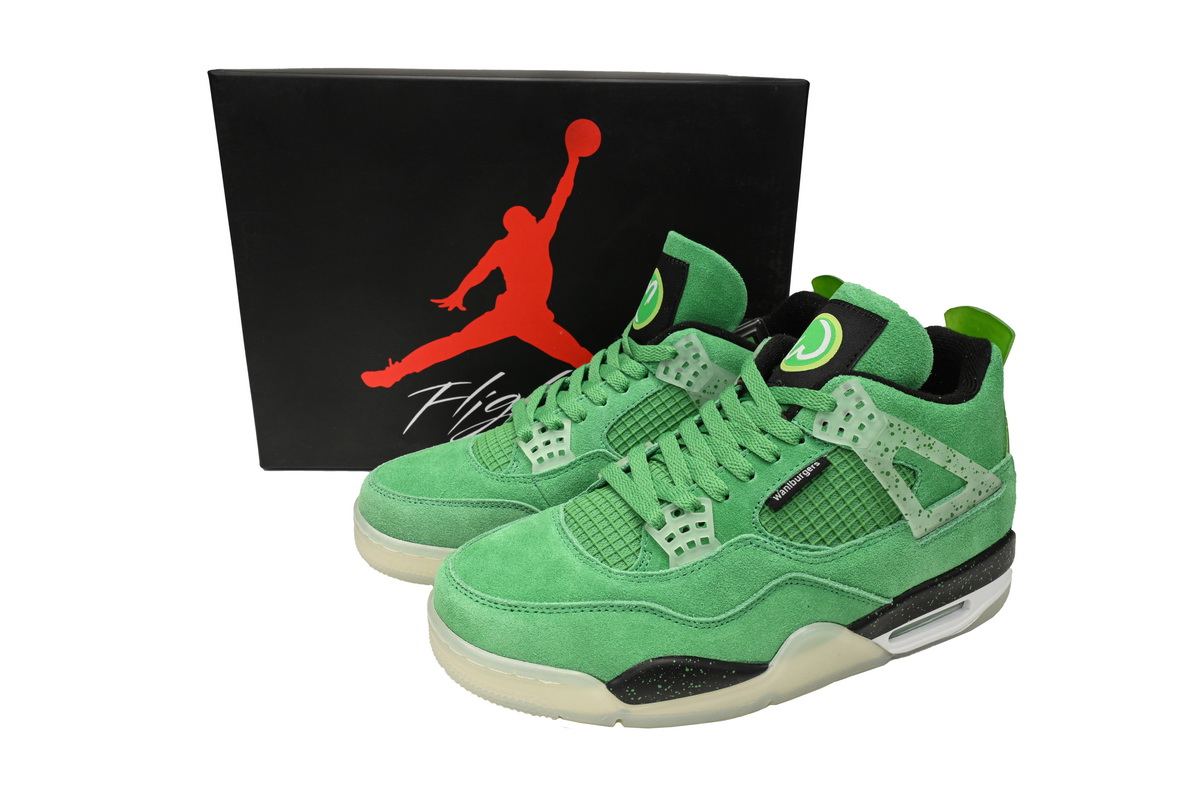 EM Sneakers Air Jordan 4 Retro Wahlburgers