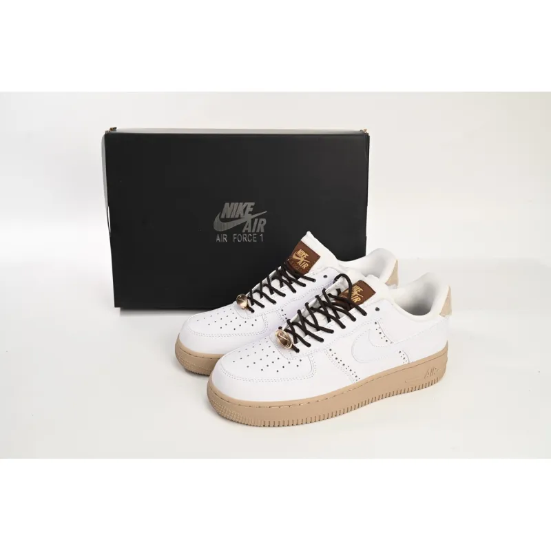 EMSneakers Nike Air Force 1 Low '07 LX Brogue Sail