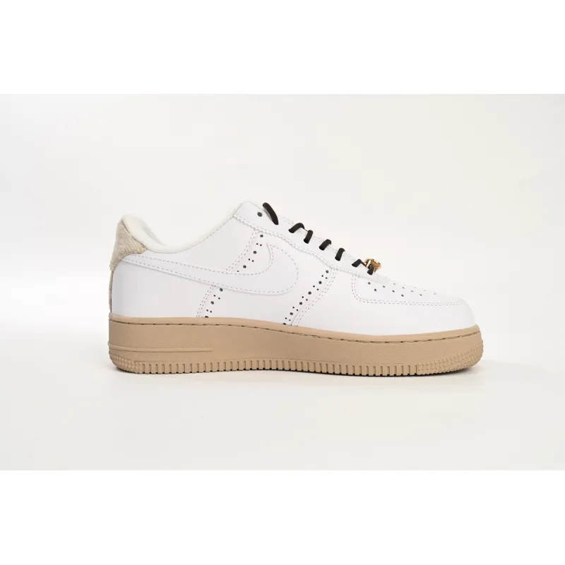 EMSneakers Nike Air Force 1 Low '07 LX Brogue Sail