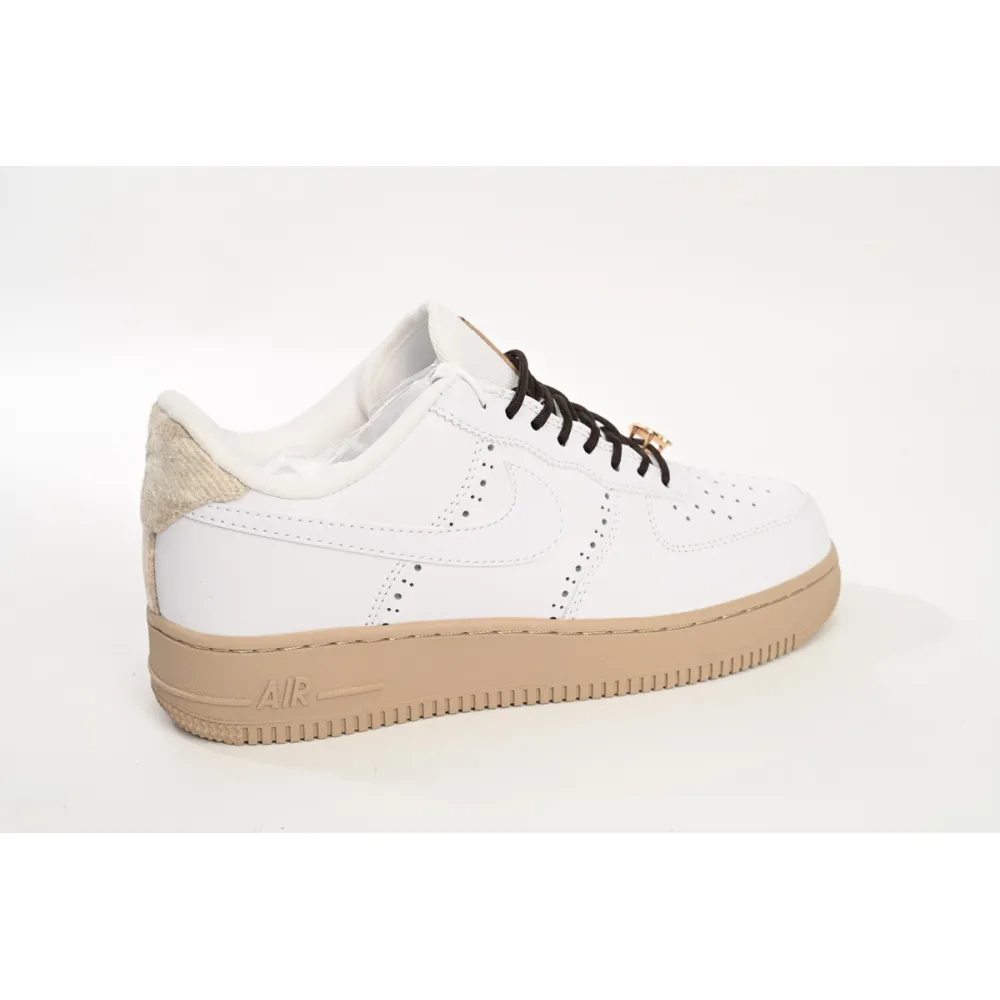 EMSneakers Nike Air Force 1 Low '07 LX Brogue Sail