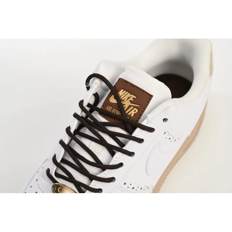 EMSneakers Nike Air Force 1 Low '07 LX Brogue Sail