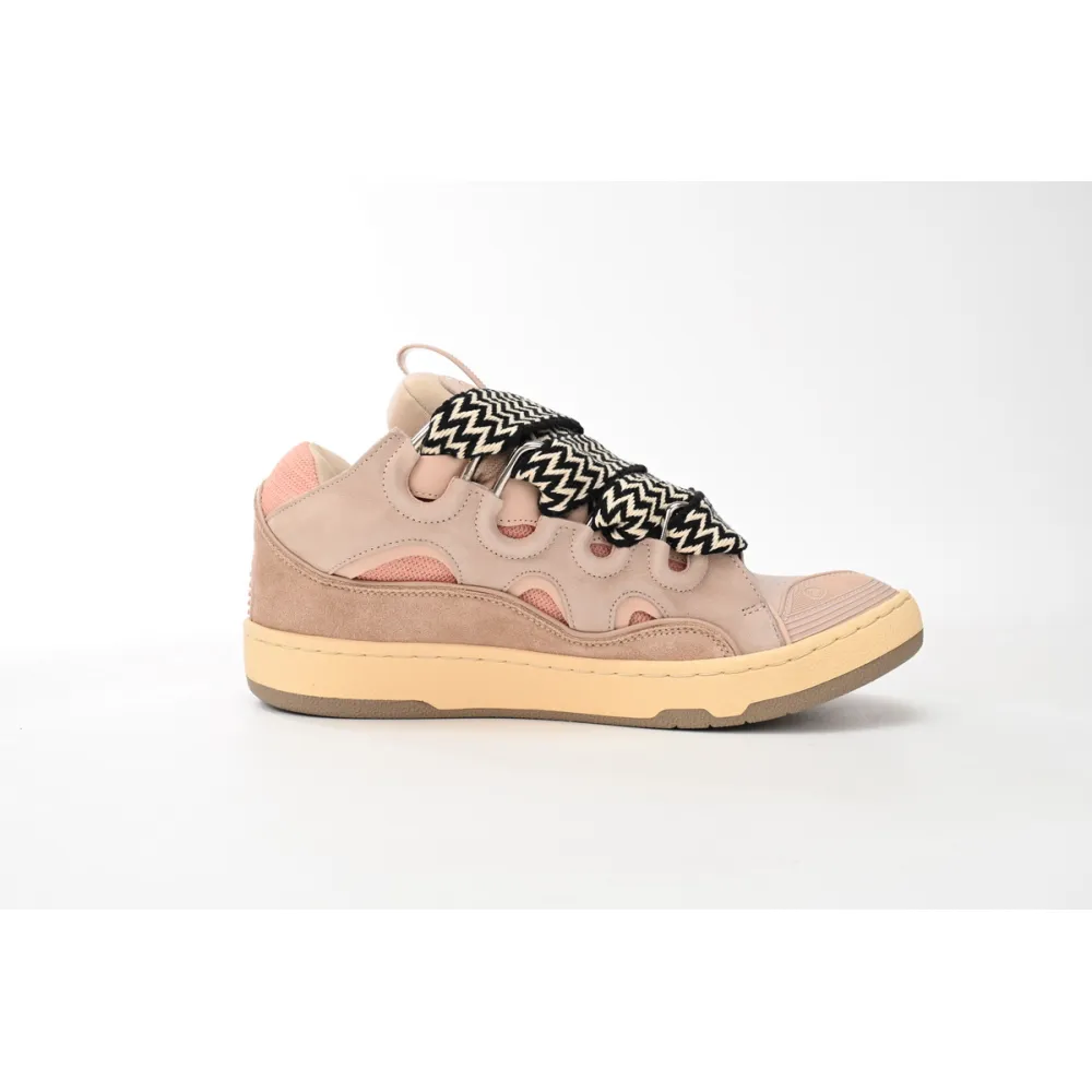 EM Sneakers Lanvin Leather Curb Pink