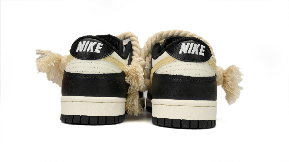 EM Sneakers Nike Dunk Low Black White Scottish Panda