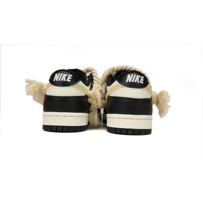 EM Sneakers Nike Dunk Low Black White Scottish Panda
