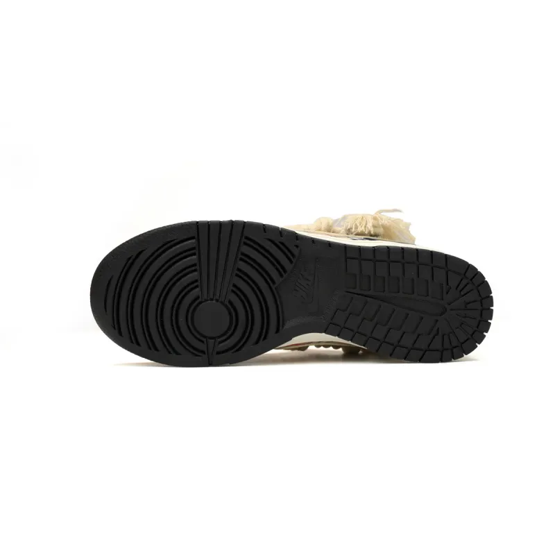 EM Sneakers Nike Dunk Low Black White Scottish Panda