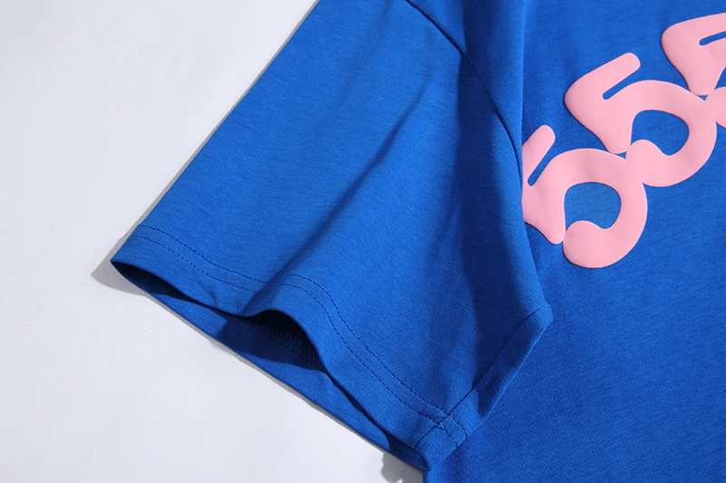 EM Sneakers Sp5der T-Shirt Wordwide Star Beluga Blue