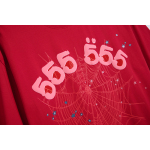 EM Sneakers Sp5der T-Shirt Worldwide Red Angel Number 555 Red FW21