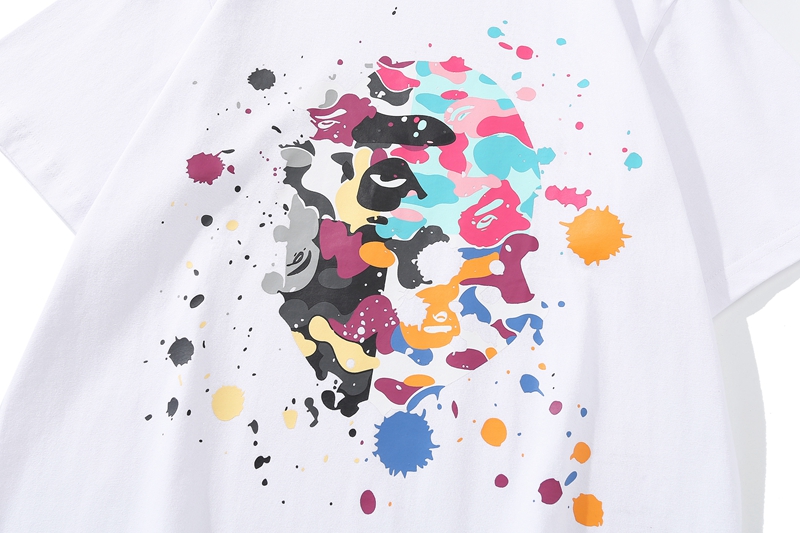 EM Sneakers Bape T-Shirt 1871 White & Black