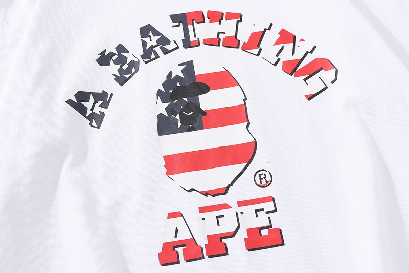 EM Sneakers Bape T-Shirt 1872 White & Black