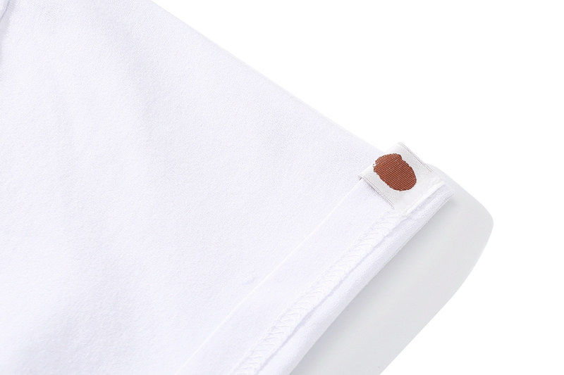 EM Sneakers Bape T-Shirt 1873 White & Black