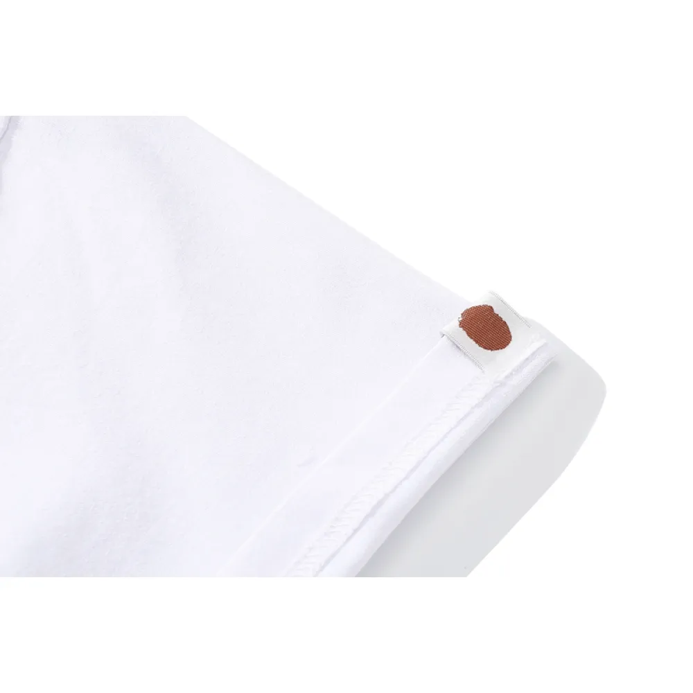 EMSneakers Bape T-Shirt 1873 White & Black