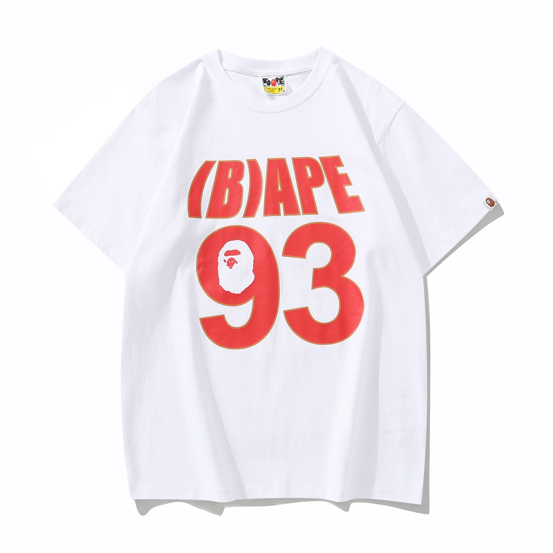EM Sneakers Bape T-Shirt 1873 White & Black