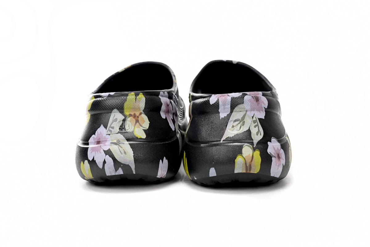 EM Sneakers Balenciaga x Crocs Pool Slide Sandals Grey Flower (Women's)