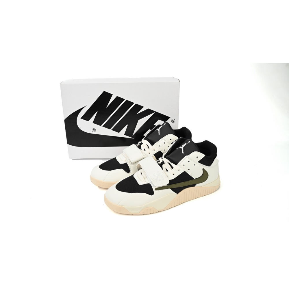 EM Sneakers Jordan Jumpman Jack TR × Travis Scott Black Gray Brown