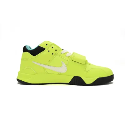 EM Sneakers Jordan Jumpman Jack TR Travis Scott Fluorescent Green 02