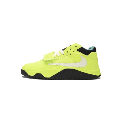 EM Sneakers Jordan Jumpman Jack TR Travis Scott Fluorescent Green 01