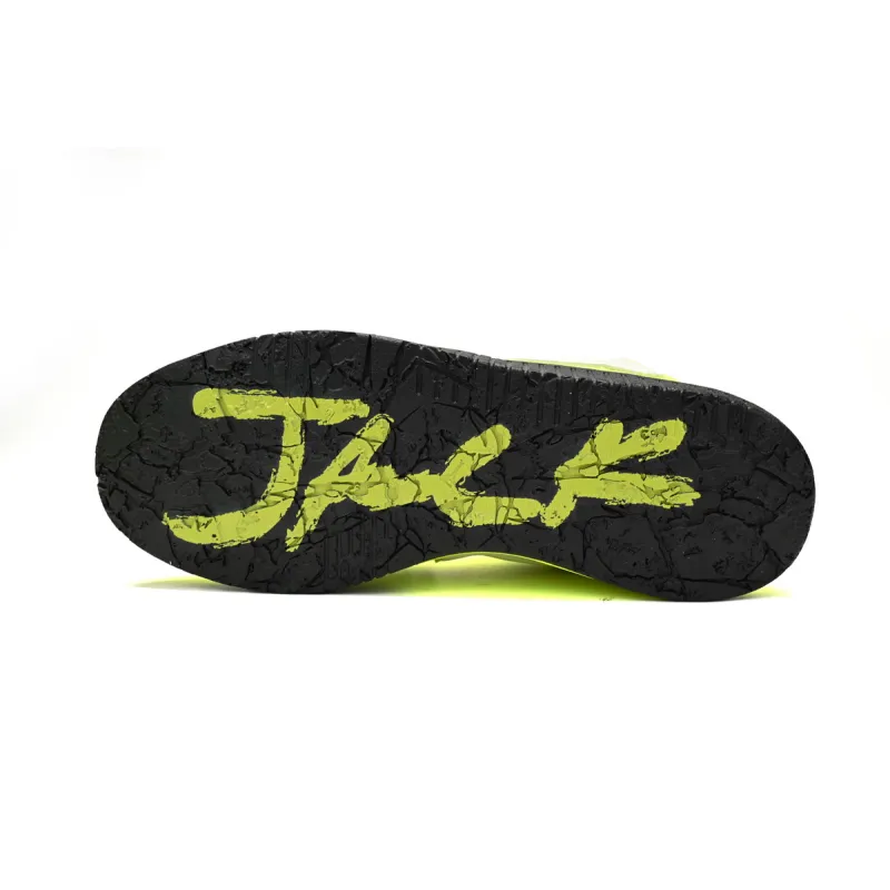 EM Sneakers Jordan Jumpman Jack TR Travis Scott Fluorescent Green