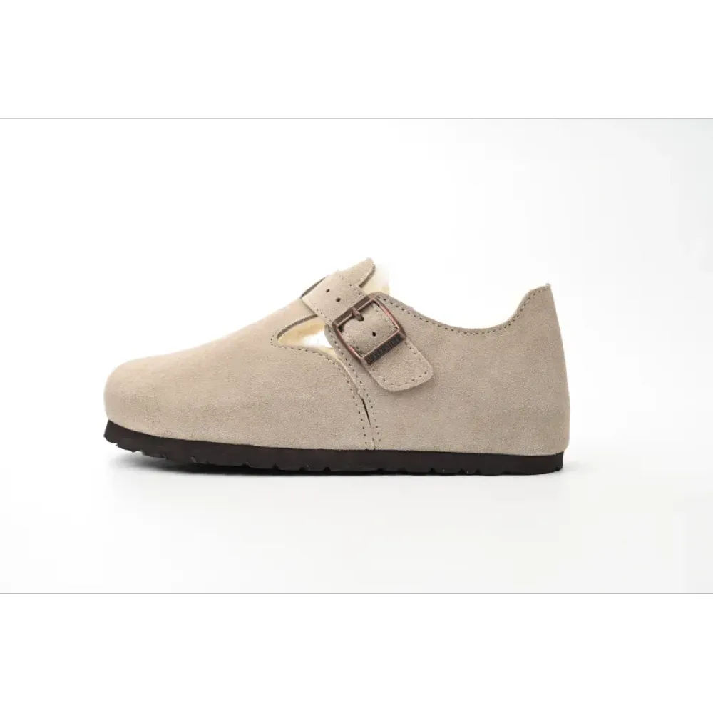 EM Sneakers Birkenstock London Shearling Kith Faded Beige