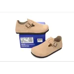 EM Sneakers Birkenstock London Suede Sandals Taupe