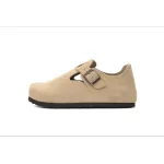 EM Sneakers Birkenstock London Suede Sandals Taupe