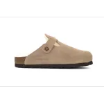 EM Sneakers Birkenstock Boston Shearling Coin Suede Stone