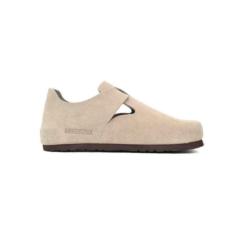 EM Sneakers Birkenstock London Suede Leather Taupe