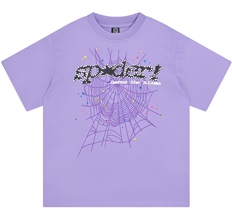 EM Sneakers Sp5der T-Shirt Acai Purple