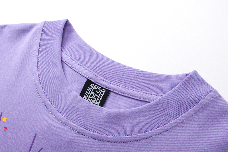 EM Sneakers Sp5der T-Shirt Acai Purple