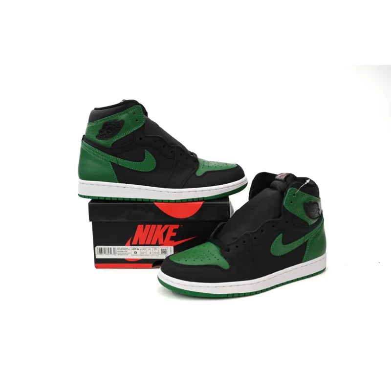 EM Sneakers Jordan 1 Retro High Pine Green Black
