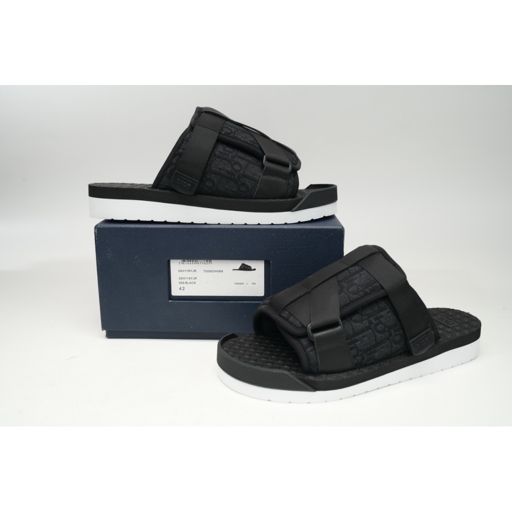 EM Sneakers Dior Alpha Oblique Black and White