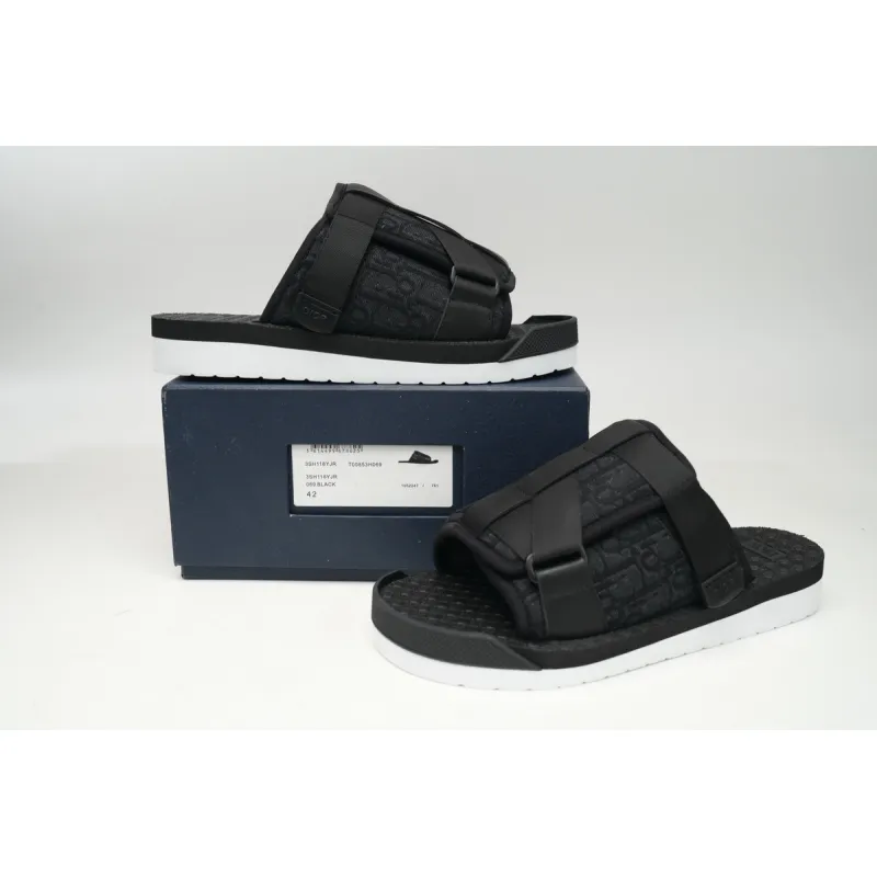 EM Sneakers Dior Alpha Oblique Black and White