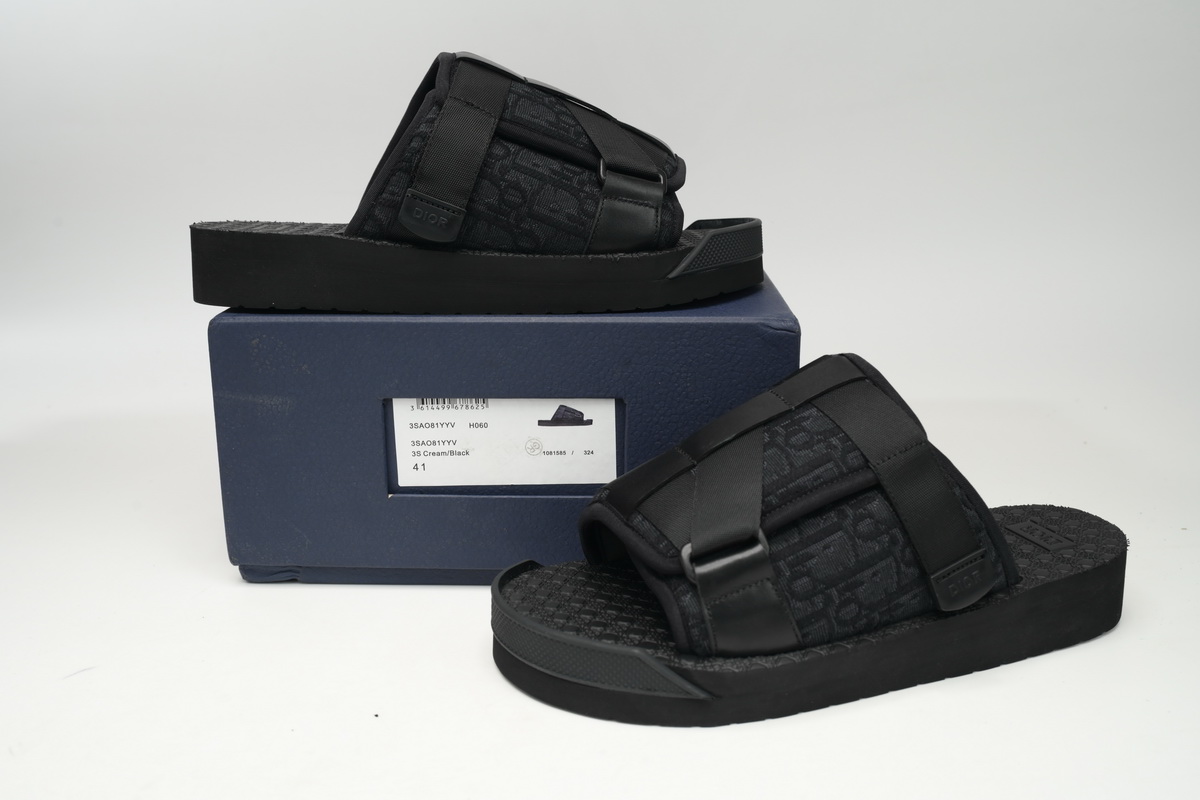 EM Sneakers Dior Alpha Oblique Black