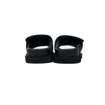 EM Sneakers Louis Vuitton Miami Mules Black and Gray Print