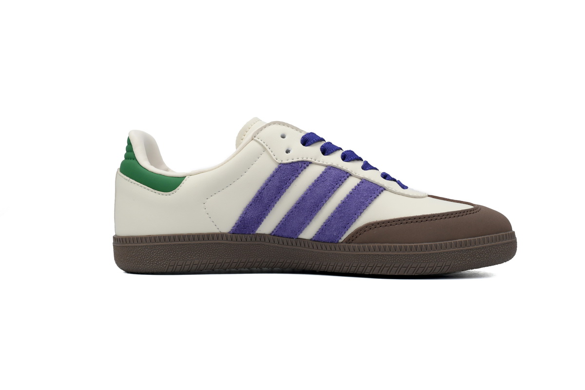 EM Sneakers Adidas Samba OG Off White Core Purple Green Brown
