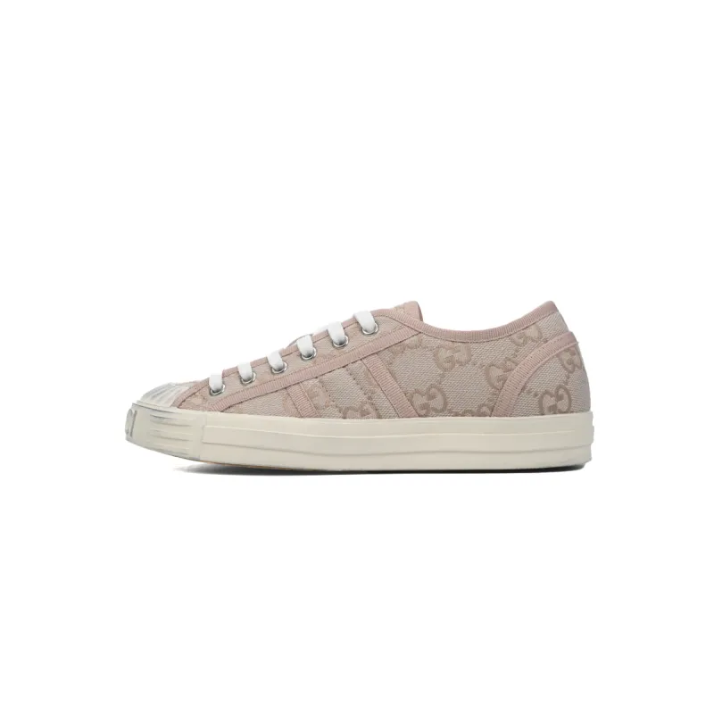 EM Sneakers Gucci canvas shoes shell pink