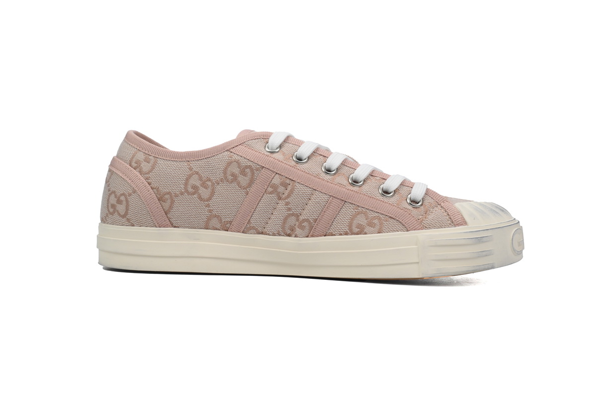 EM Sneakers Gucci canvas shoes shell pink