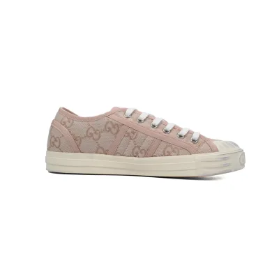 EM Sneakers Gucci canvas shoes shell pink 02