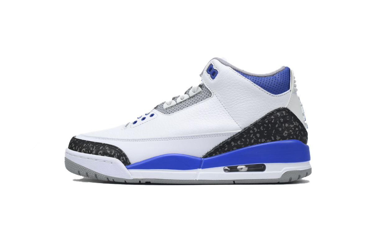 EM Sneakers Air Jordan 3 Retro Racing Blue